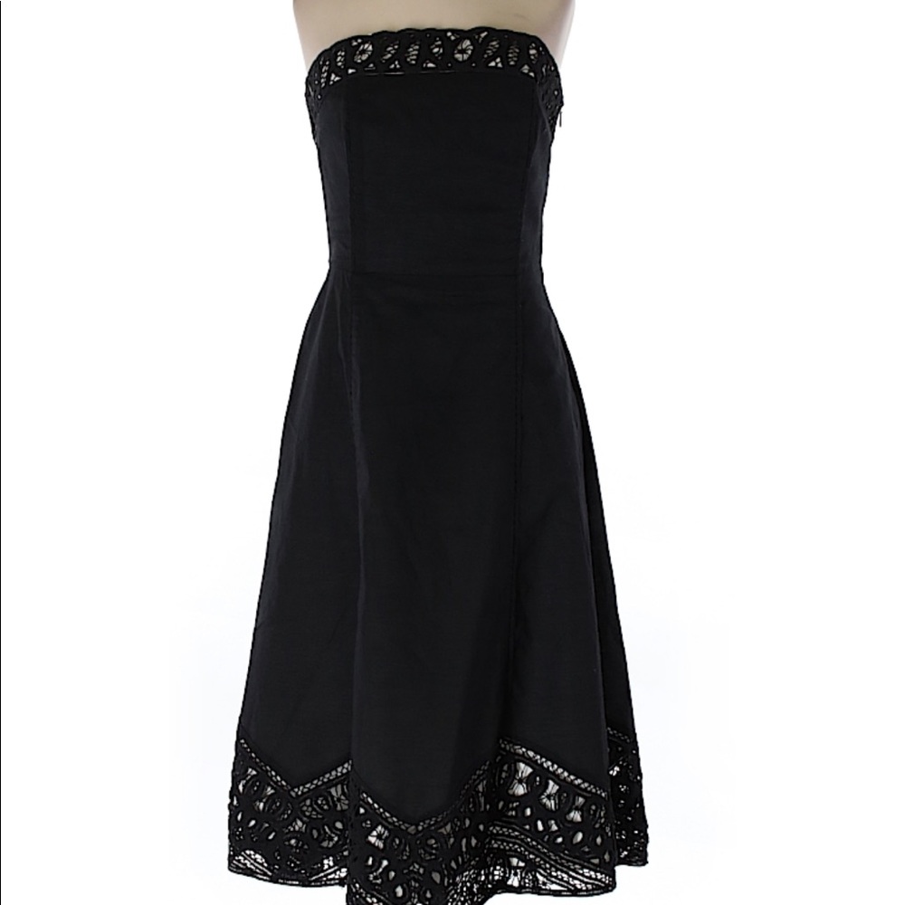 White House Black Market Strapless Dress